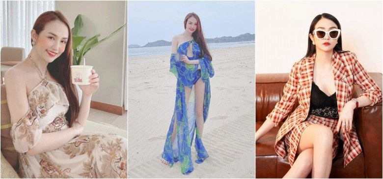 Vợ chủ tịch đẹp như tiên nữ tuấn hưng đi đâu cũng ăn mặc đồng điệu như khẳng định chủ quyền - 1