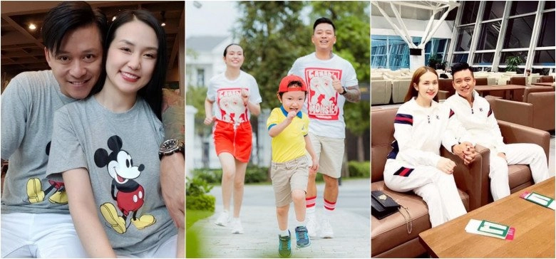 Vợ chủ tịch đẹp như tiên nữ tuấn hưng đi đâu cũng ăn mặc đồng điệu như khẳng định chủ quyền - 3