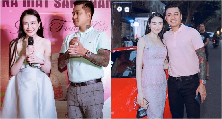 Vợ chủ tịch đẹp như tiên nữ tuấn hưng đi đâu cũng ăn mặc đồng điệu như khẳng định chủ quyền - 7
