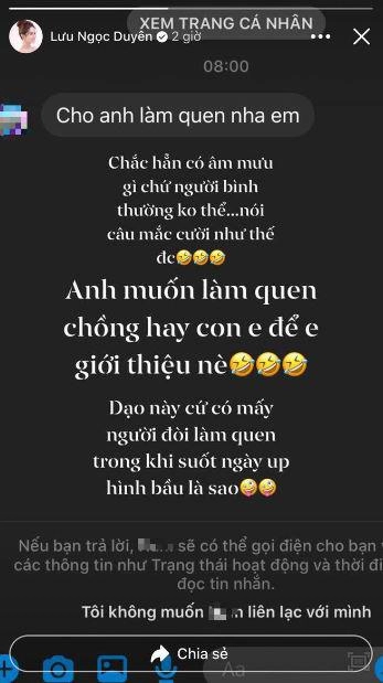 Vợ dương khắc linh vóc dáng nóng bỏng làm mẹ 2 con vẫn nhận tin nhắn làm quen từ trai lạ - 3