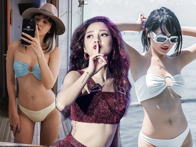 Võ hoàng yến cùng dàn hoa - á hậu khoe dáng với áo tắm phô diễn chân dài tuyệt phẩm - 14