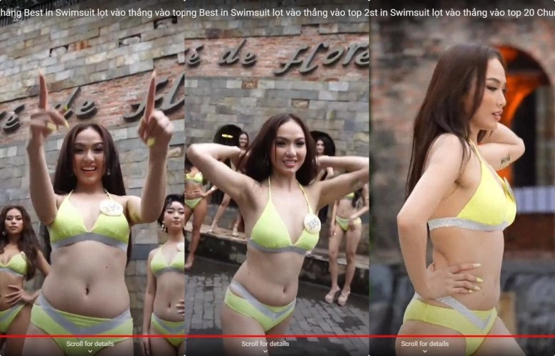 Vỡ mộng phần thi bikini của miss grand vietnam loạt thí sinh máu mặt lộ bụng phì phèo mỡ - 3