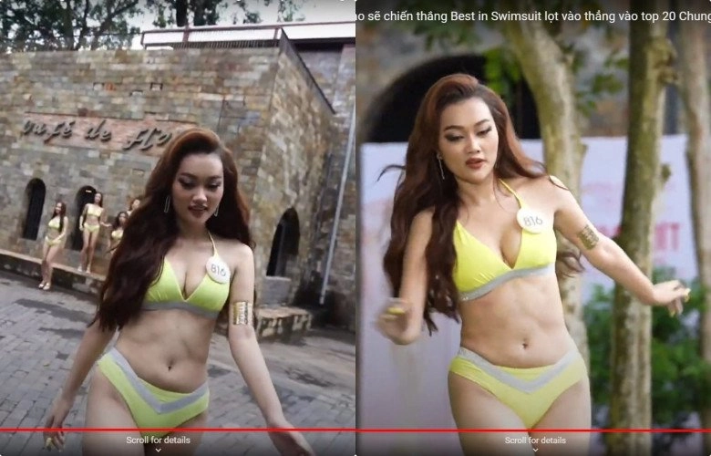 Vỡ mộng phần thi bikini của miss grand vietnam loạt thí sinh máu mặt lộ bụng phì phèo mỡ - 7