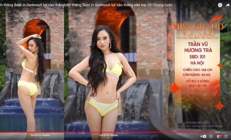 Vỡ mộng phần thi bikini của miss grand vietnam loạt thí sinh máu mặt lộ bụng phì phèo mỡ - 8