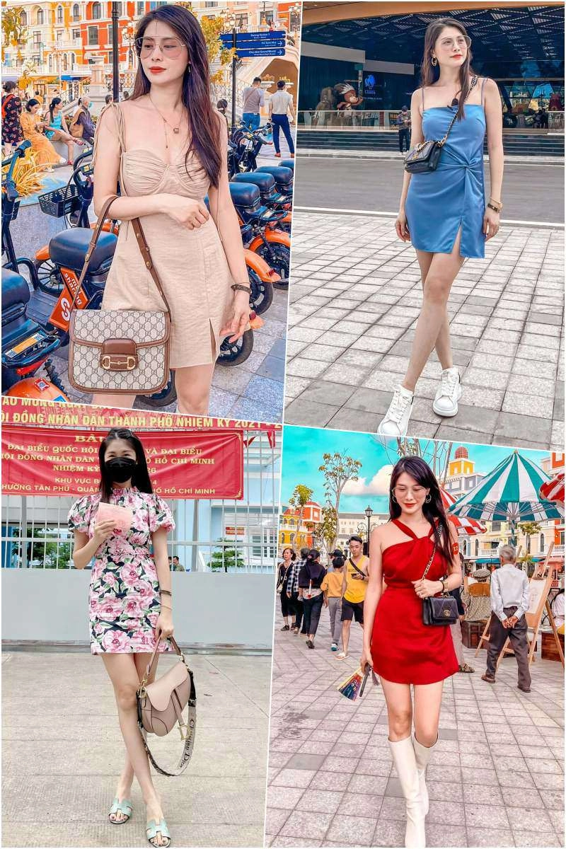 Vừa được ra phố bà xã hotgirl của đăng khôi đã bung lụa dát hàng hiệu từ đầu tới chân - 4