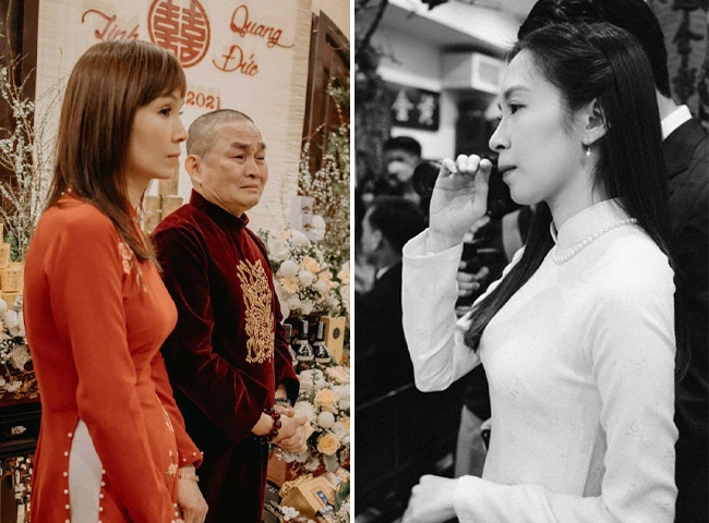 vua hài tết xuân hinh con làm thợ may công nhân đều ủng hộ rớm nước mắt khi con cưới - 8