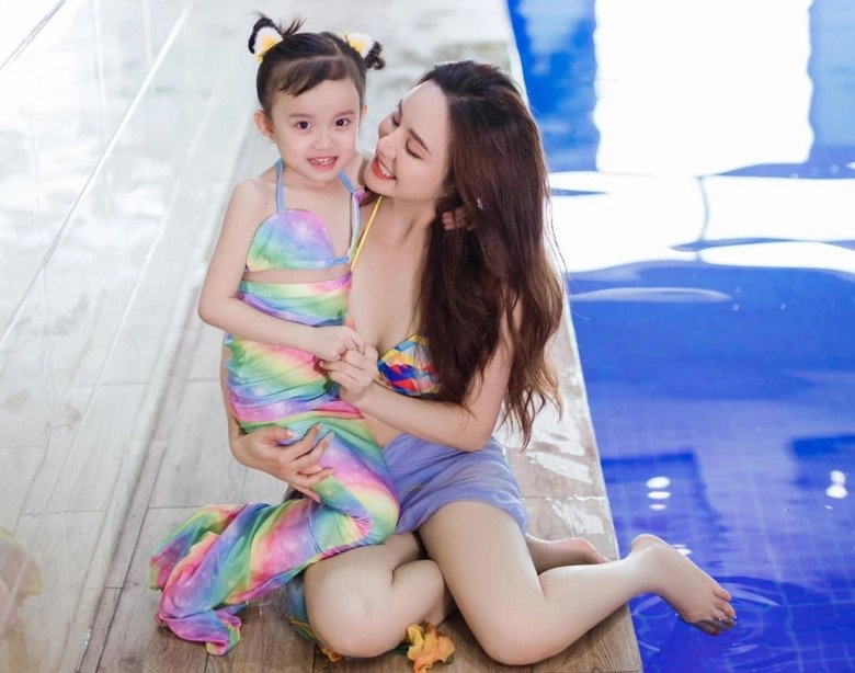 Vy oanh âm thầm sang mỹ sinh con cùng chồng đại gia hơn 15 tuổi bé gái giờ xinh như công chúa - 5