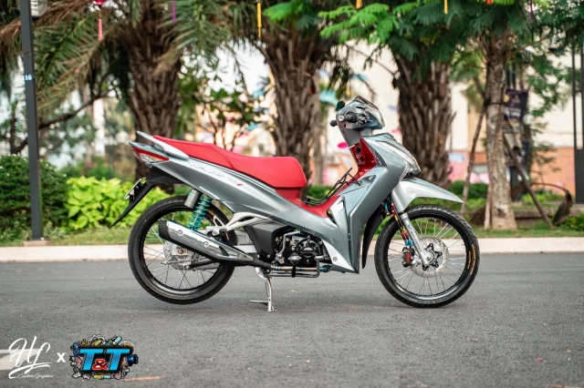 Wave 125 đẹp ướt át với dàn chân ngoại quốc - 13