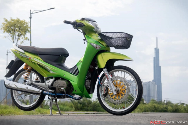 Wave 125 dọn như xe thùng khoe dáng trên phố sài gòn - 16