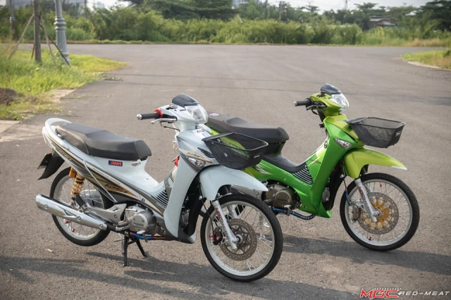 Wave 125 dọn như xe thùng khoe dáng trên phố sài gòn - 18