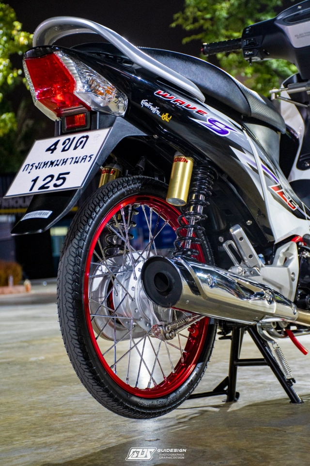 Wave 125 tân trang đầy sang chảnh của một biker đích thực - 9