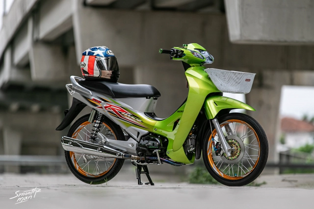 Wave 125 xanh con két độ đẹp như siêu xe - 1