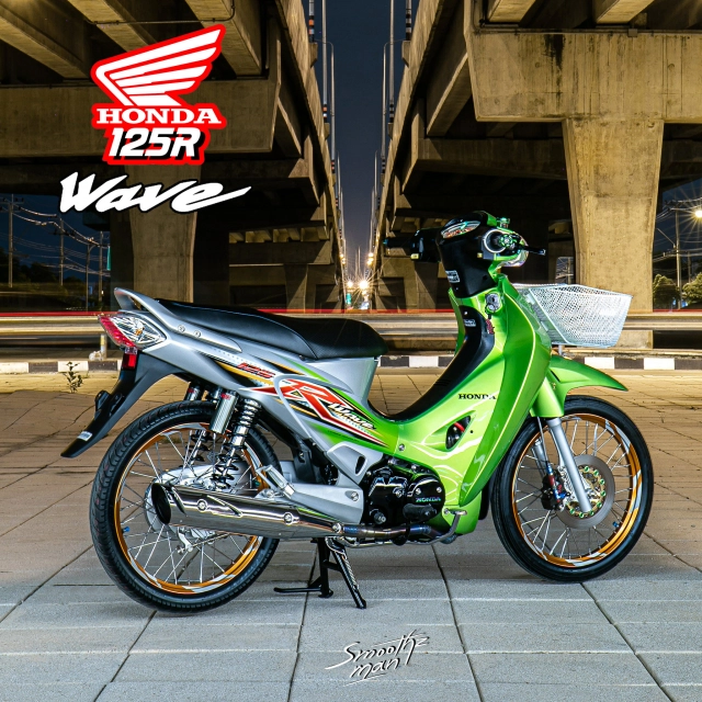 Wave 125 xanh con két độ đẹp như siêu xe - 13