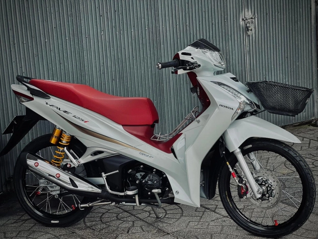 Wave 125i độ hết bài với dàn chân thương gia chất như nước cất - 2