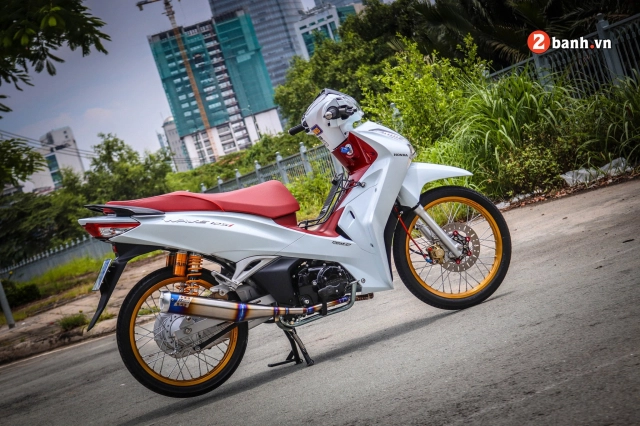 Wave 125i độ sở hữu nòng súng khủng ít khi đụng hàng - 16