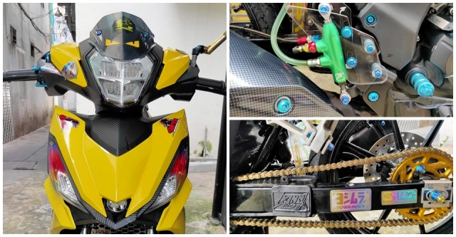 Winner độ kịch độc với đồng hồ của zx-10r - 1