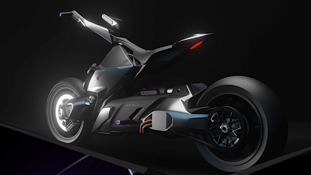 Xcell - khái niệm xe hydro với màn hình ba chiều ra mắt tại eicma 2022 - 4