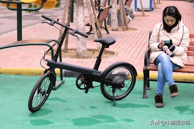 Xe đạp điện trợ lực qicycle electric power vừa được xiaomi ra mắt - 3