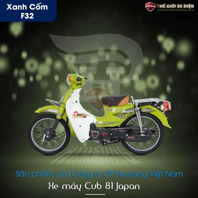 Xe máy 50cc cub hyosung korea 2020 - 3 cấp số - 1