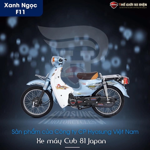 Xe máy 50cc cub hyosung korea 2020 - 3 cấp số - 2