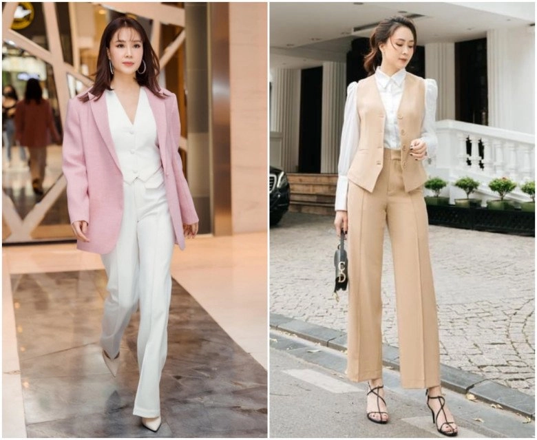 Xem hồng diễm lên đồ đi làm mà mê chị em sắm theo là đủ thành nữ hoàng công sở - 1
