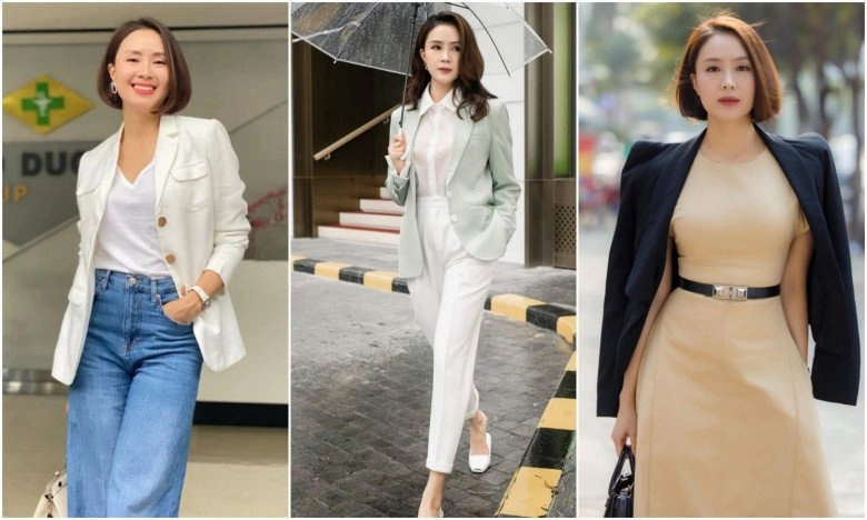 Xem hồng diễm lên đồ đi làm mà mê chị em sắm theo là đủ thành nữ hoàng công sở - 2