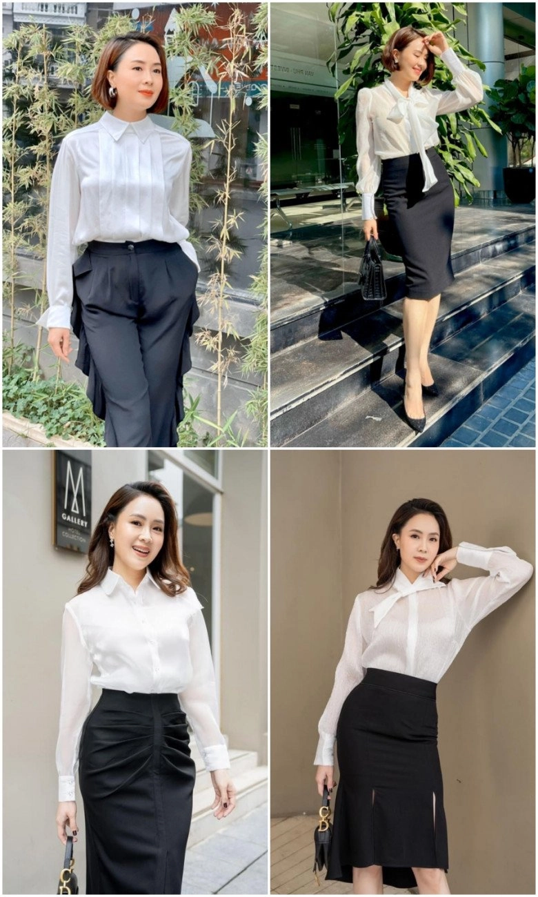 Xem hồng diễm lên đồ đi làm mà mê chị em sắm theo là đủ thành nữ hoàng công sở - 3
