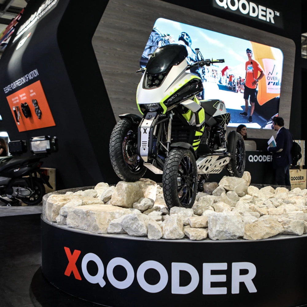 Xqooder touring - mẫu tay ga 4 bánh của thương hiệu thụy sĩ chuẩn bị ra mắt trong năm 2020 - 1