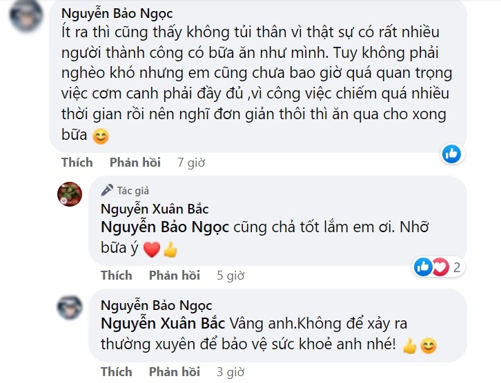 Xuân bắc lên chức giám đốc vẫn ăn cơm đạm bạc giữa đêm khuya nghệ sĩ đâu sướng - 4