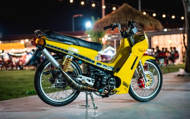 Yamaha belle 100 hồi sinh ngoạn mục từ đống phế liệu - 13