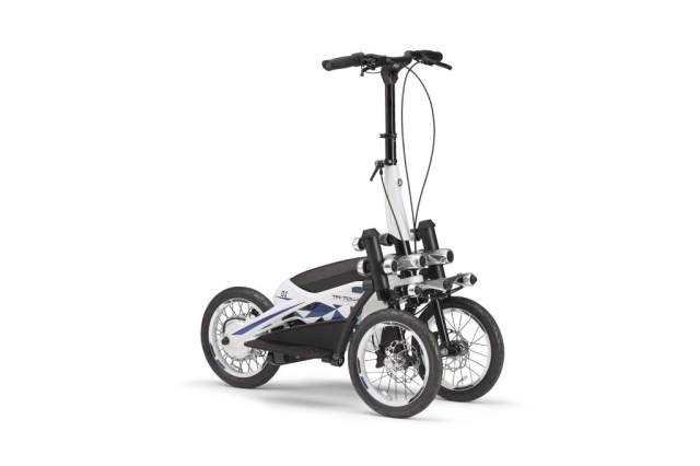 Yamaha concept tritown - một chiếc xe ba bánh đứng chạy bằng điện - 1