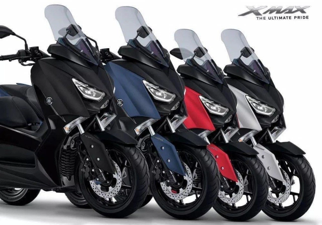 Yamaha đang phát triển một phiên bản mới của xmax 250 300 - 4