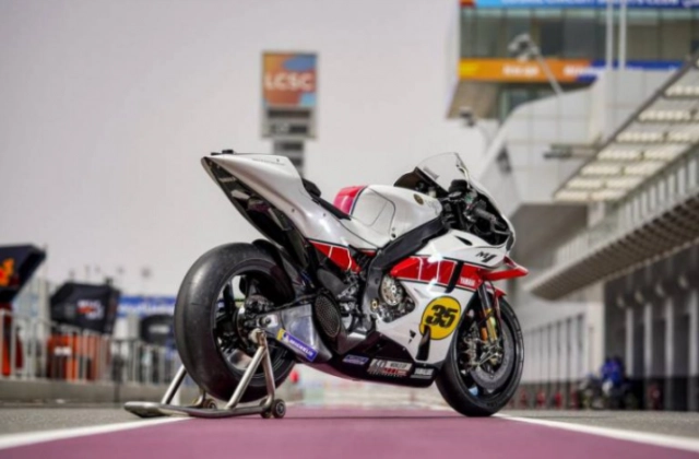 Yamaha m1 độ phong cách motogp nhằm kỷ niệm 60 năm tham gia grand prix - 5