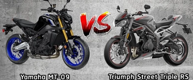 Yamaha mt-09 và triumph street triple 765 rs 2021 trên bàn cân thông số - 1