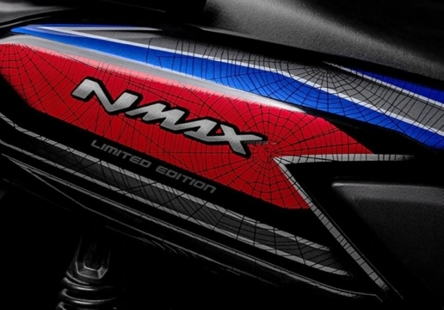 Yamaha nmax 160 spider man - mẫu xe khiến người nhện cũng phải yêu thích - 1