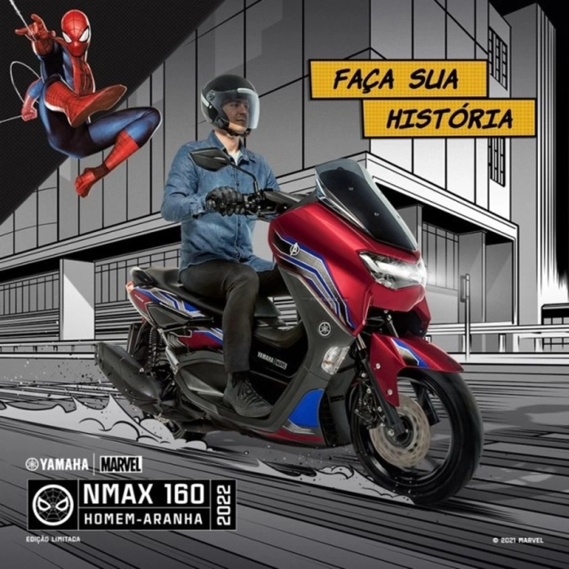 Yamaha nmax 160 spider man - mẫu xe khiến người nhện cũng phải yêu thích - 11