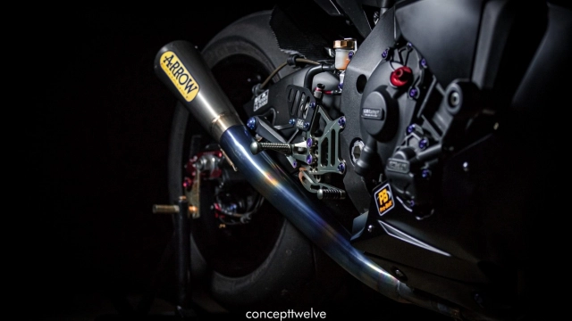 Yamaha r1 độ quái dị theo đồ họa r15 stupid fast - 17