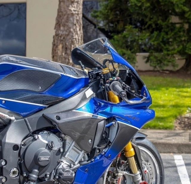 Yamaha r1m độ ấn tượng với phong cách có 1 không 2 - 5