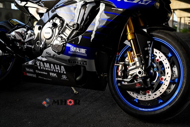 Yamaha r1m độ tàn bạo với chủ đề motogp - 3