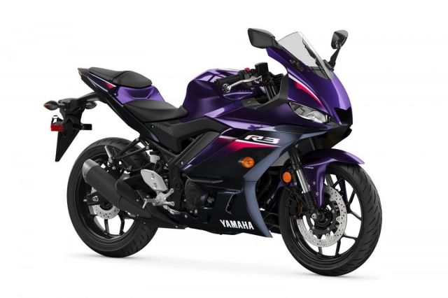 Yamaha r3 2023 ra mắt màu mới - phantom purple dream - 2