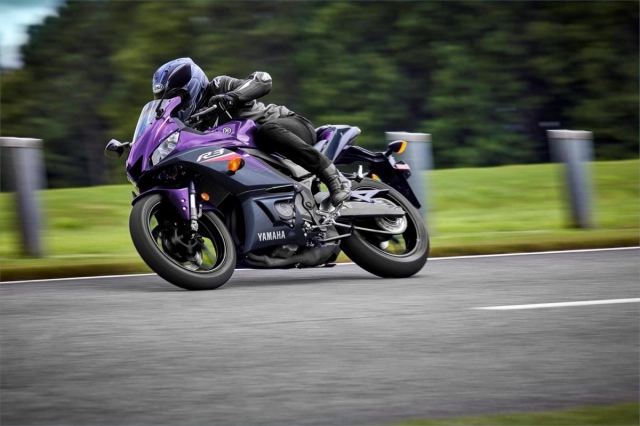 Yamaha r3 2023 ra mắt màu mới - phantom purple dream - 6