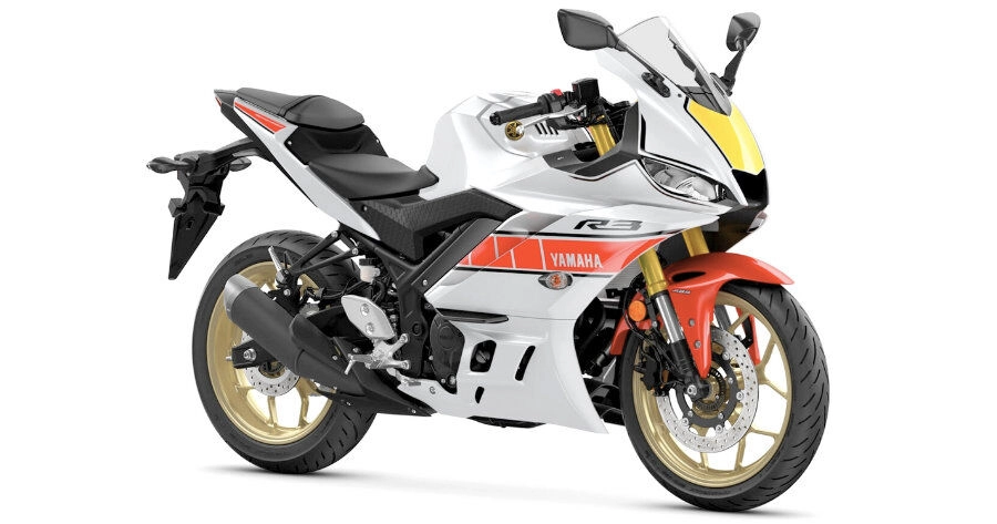 Yamaha r3 60th anniversary livery bản kỉ niệm ra mắt với vẻ ngoài hút hồn - 1