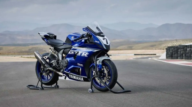 Yamaha r7 được trang bị bộ trang bị đường đua gytr - 2