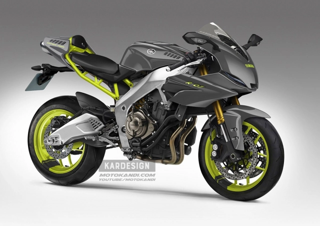 Yamaha r7 lộ ảnh thiết kế render mới - 4