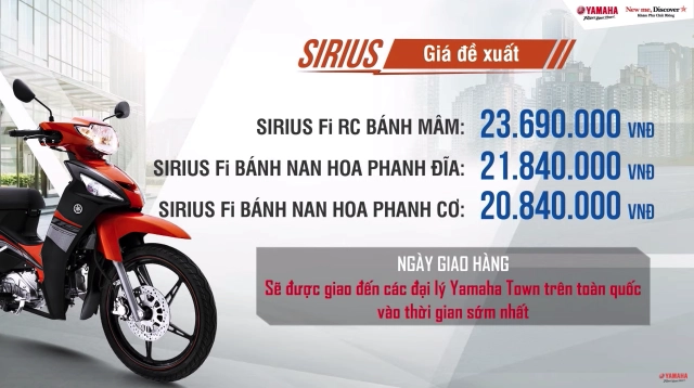 Yamaha ra mắt sirius fi 2021 hoàn toàn mới - 1