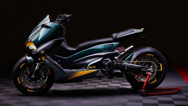 Yamaha tmax 560 độ không ai nhận ra mang tên vị thần titan - 13