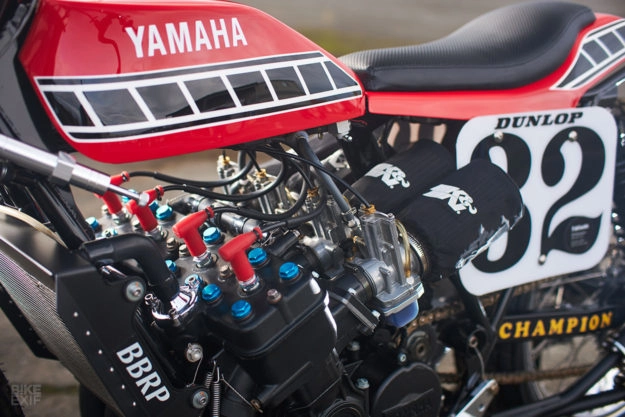 Yamaha tz750 độ phong cách flat track thiện chiến - 5