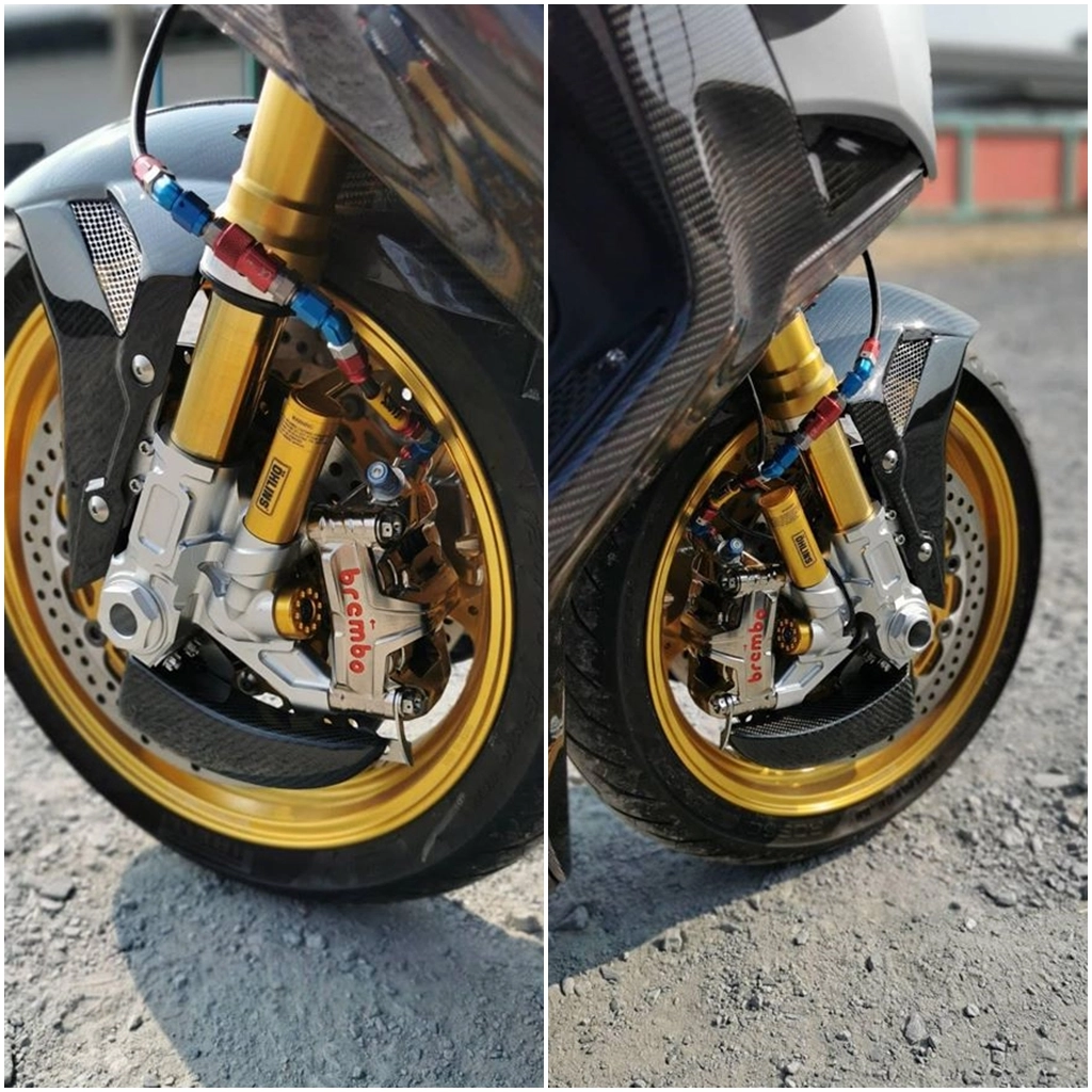 Yamaha xmax 300 độ hoành tráng với option cấp độ motogp - 11