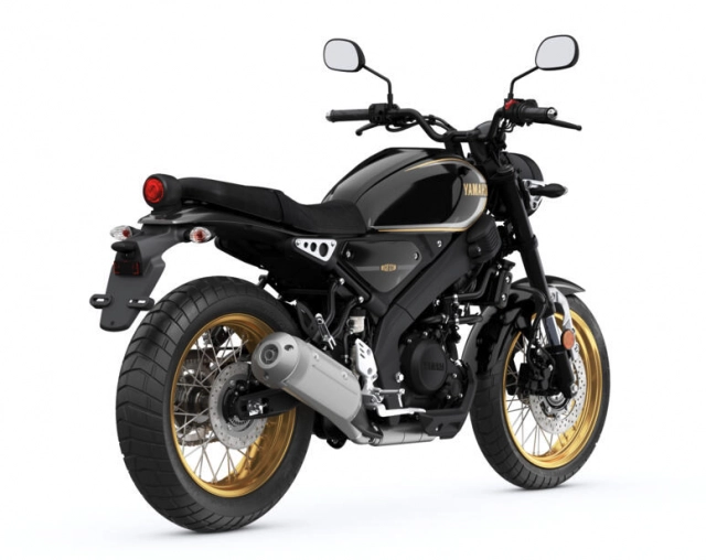 Yamaha xsr125 legacy 2022 chính thức ra mắt sử dụng vành nan hoa - 4