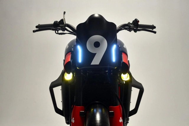 Yamaha xsr900 mt-09 tracer được giới thiệu bộ body kit bottpower xr9 carbona - 1